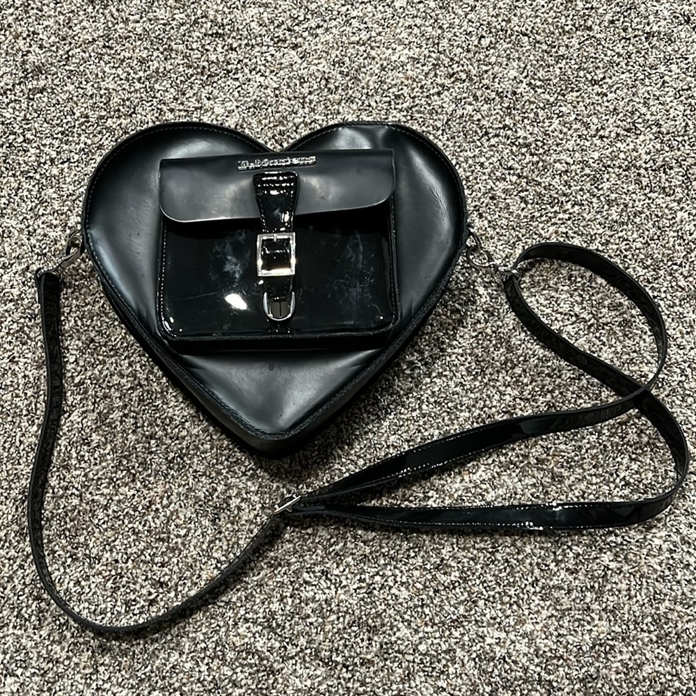 Dr. Martens Heart Shaped Leather Backpack